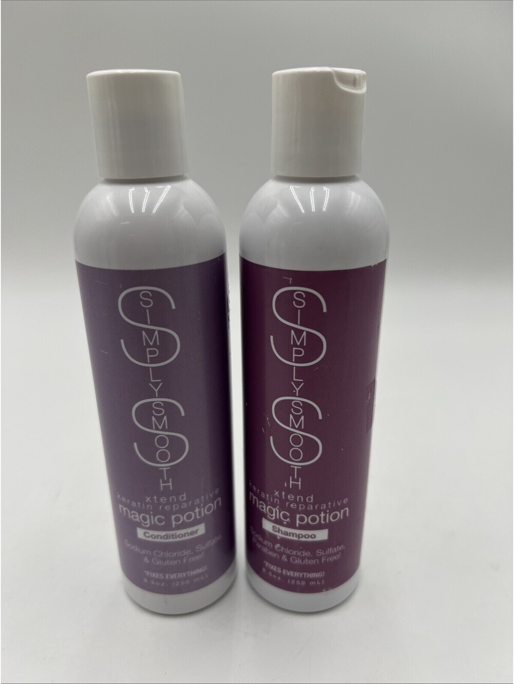 SS SIMPLY SMOOTH XTEND Shampoo &Conditioner Magic Potion Hair Care 8.5Oz